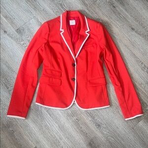Gap Academy Blazer red size 10 tall suit jacket machine washable